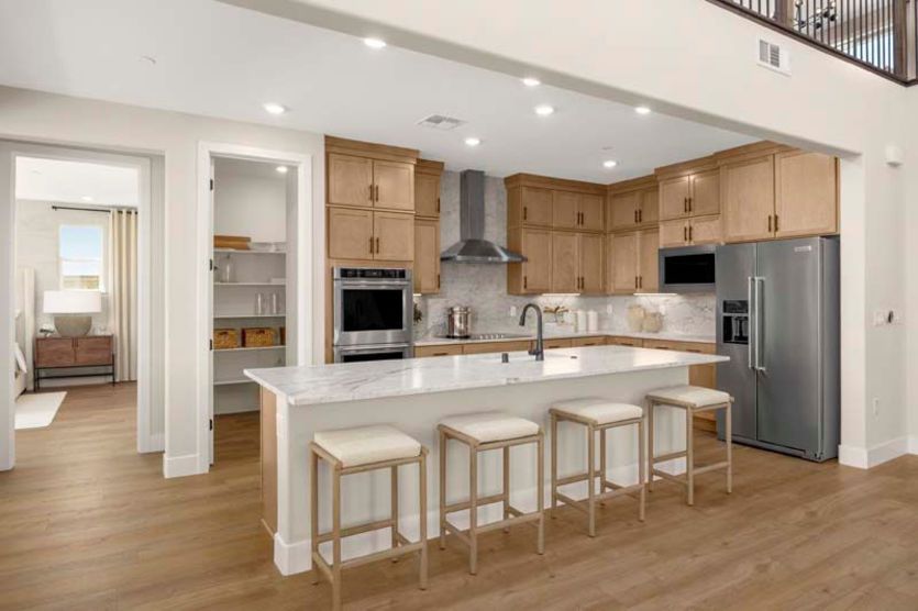 Impressive kitchen with beautiful cabinetry
