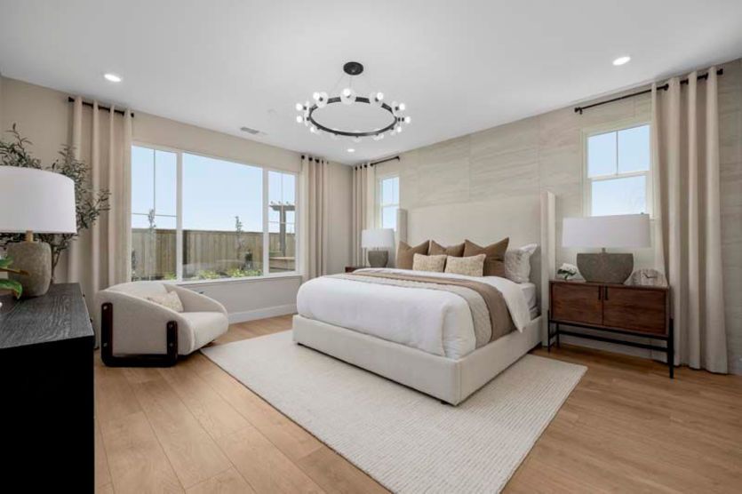 Owner's suite with large windows