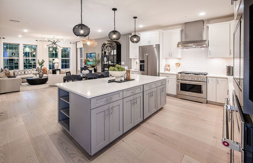 Open concept layout