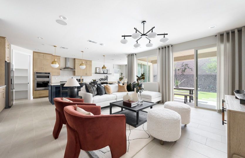 Gathering Room (Model at Cimarron Ridge)