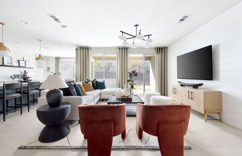 Gathering Room (Model at Cimarron Ridge)