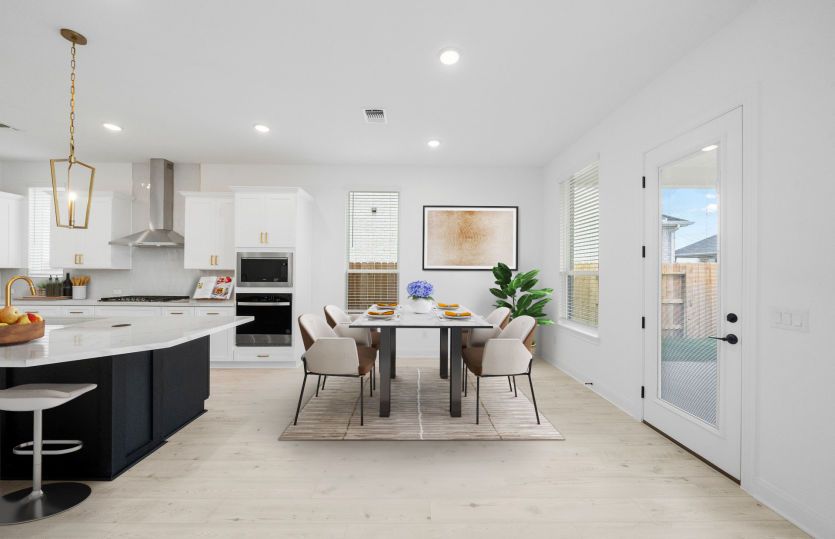 Virtually Staged Dining Room