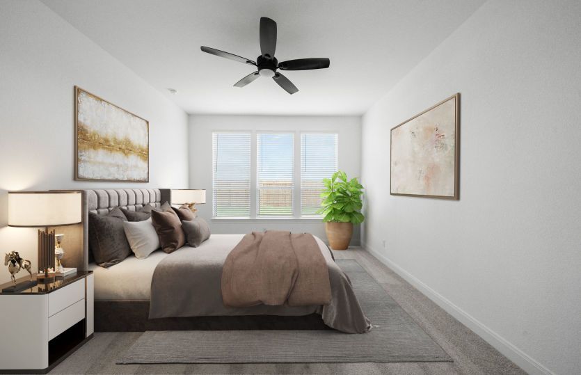 Virtually Staged Owner's Suite