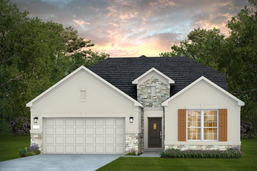 Home Exterior B Painted Brick