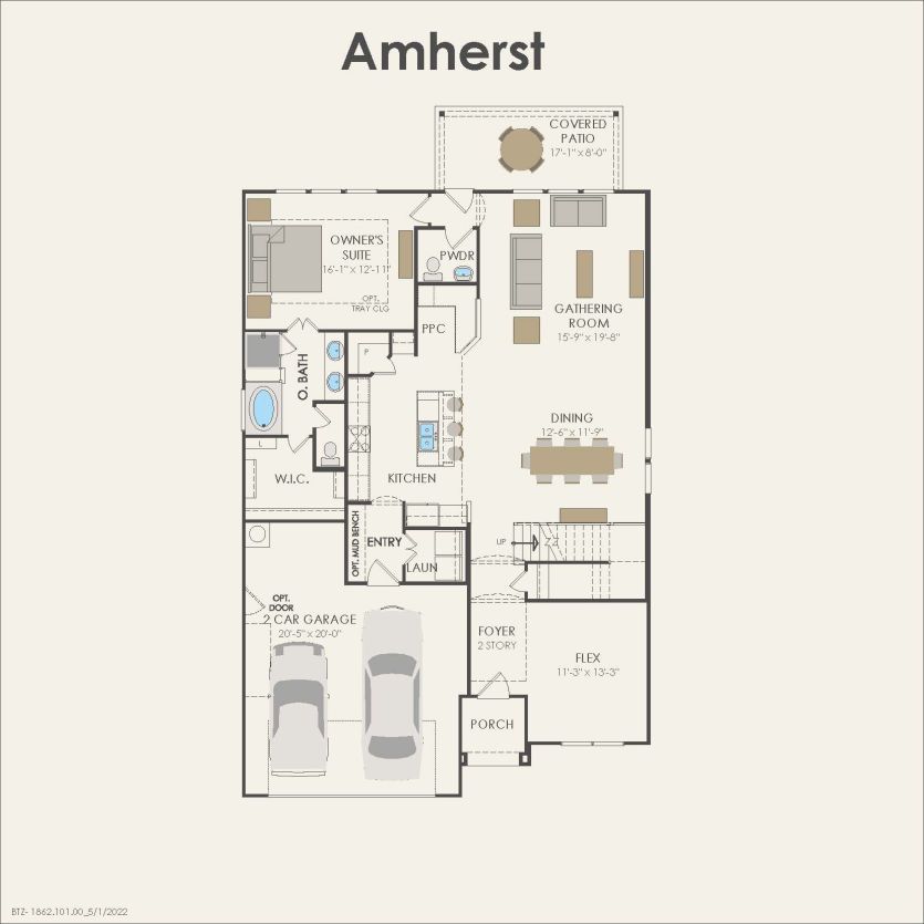 First Floor 4 br / 2.5 ba