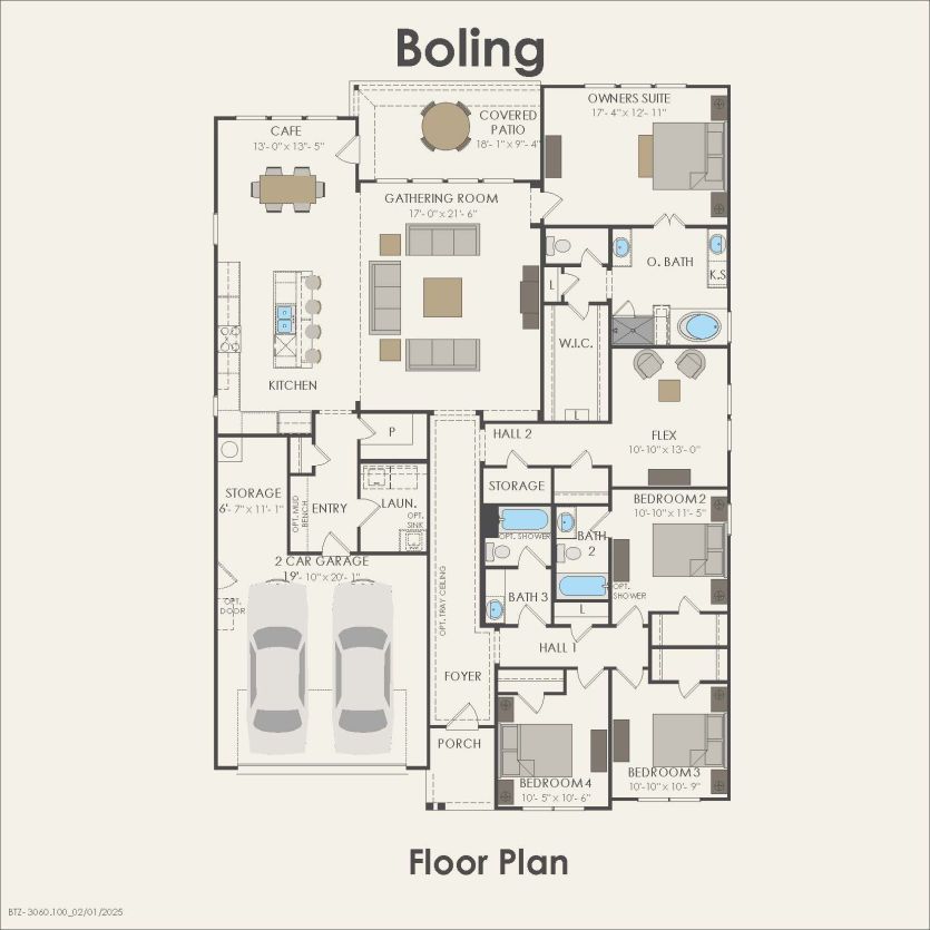 First Floor 4 br / 3 ba