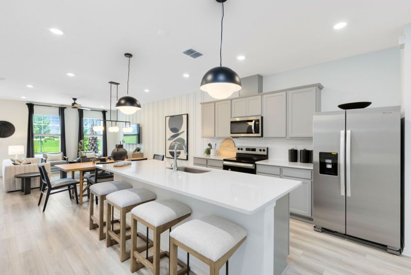 Open Concept Kitchen