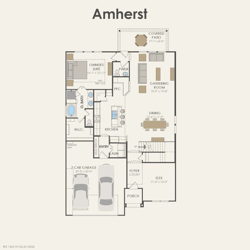First Floor 4 br / 2.5 ba