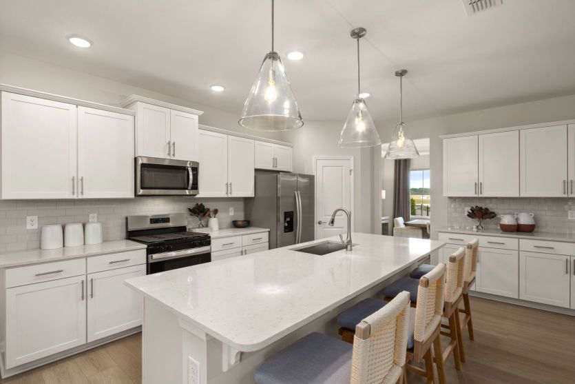 Kitchen with Large Island