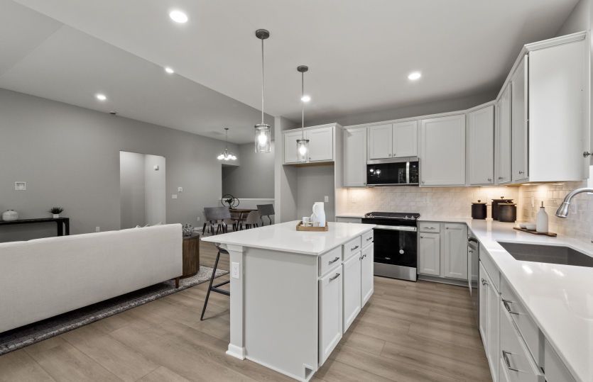 Spacious kitchen