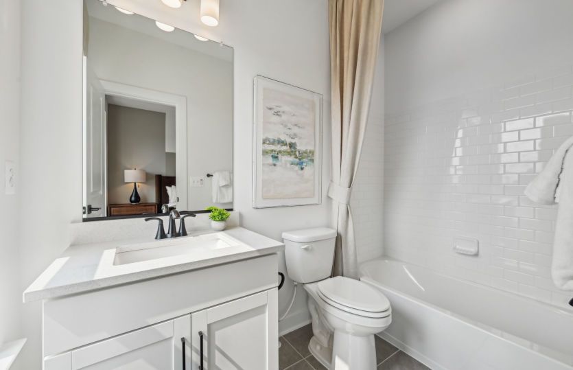 Private Bath off Bedroom 2