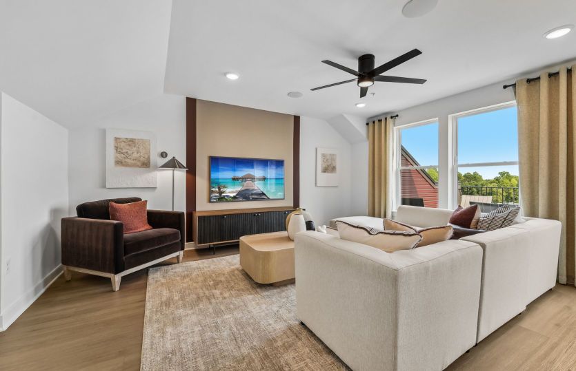 Loft Perfect for Movie Night