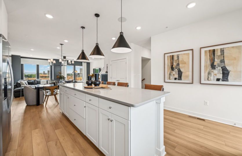 Gourmet Kitchen with Expansive Island