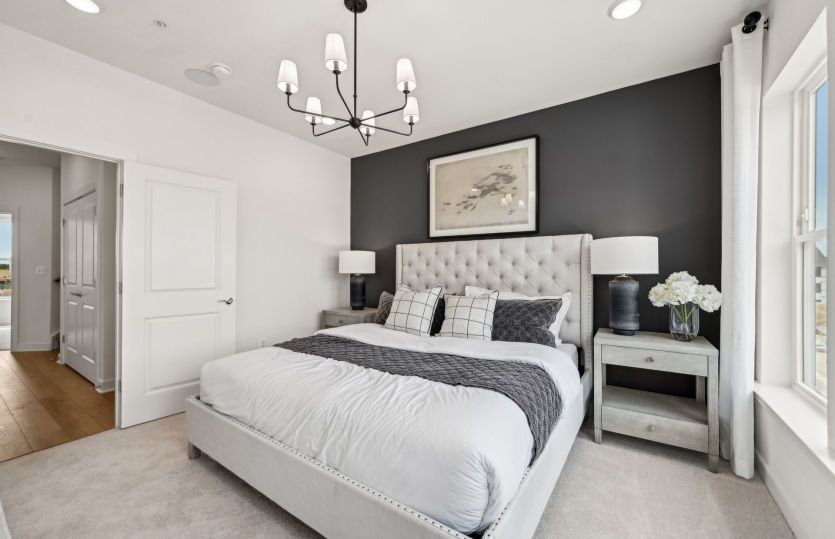 Primary Suite with an Oversized Walk-in Closet and Private Bath