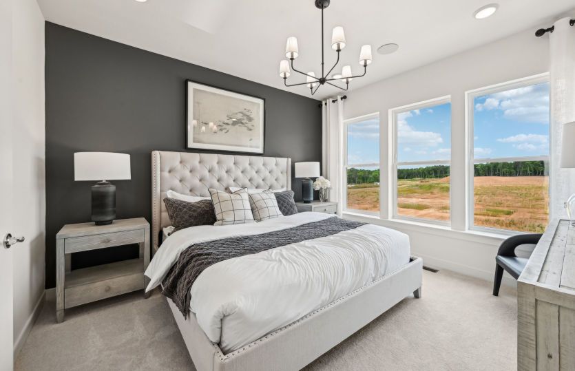 Primary Suite with an Oversized Walk-in Closet and Private Bath