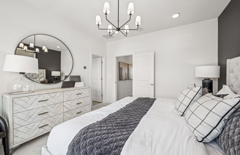 Primary Suite with an Oversized Walk-in Closet and Private Bath