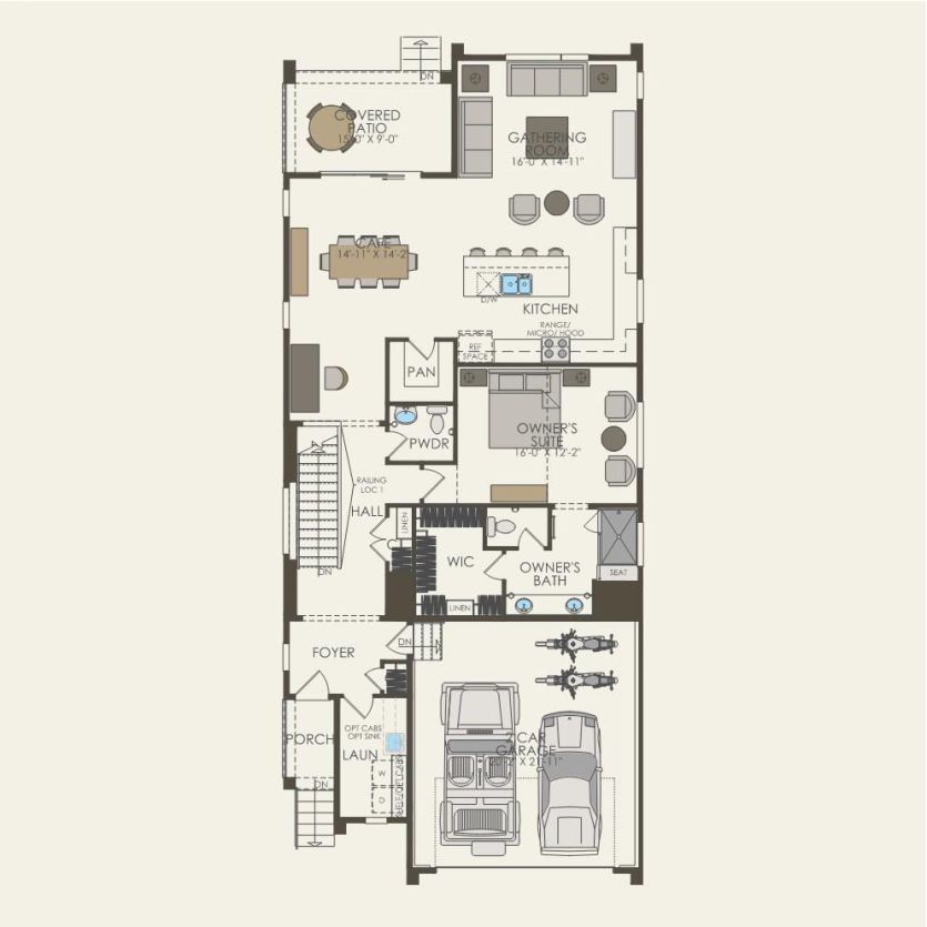Second Floor 4 br / 2.5 ba
