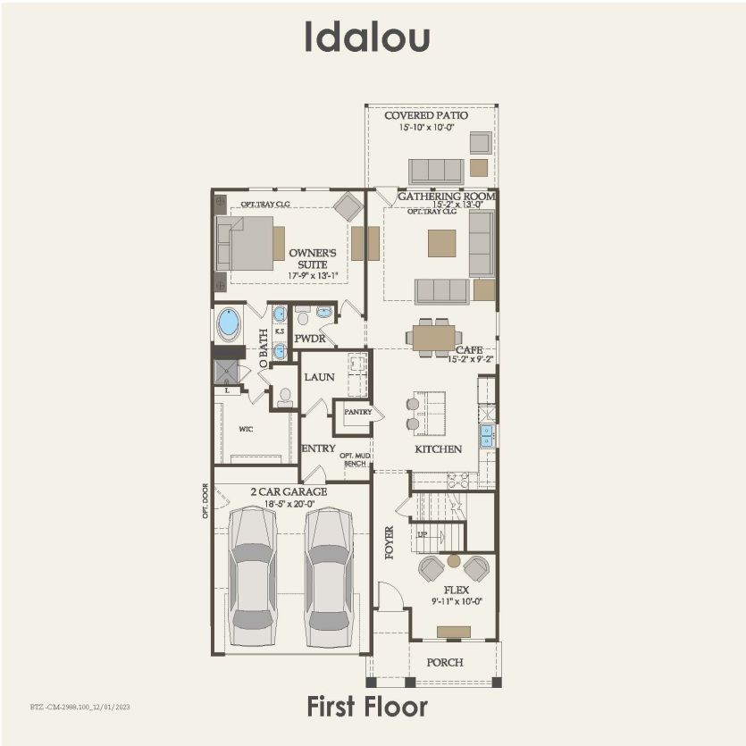 First Floor 4 br / 2.5 ba