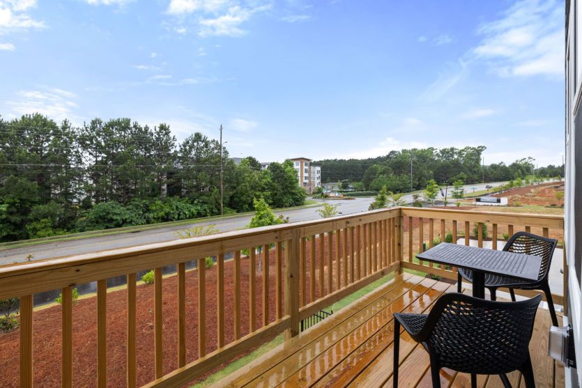 Second Floor Balcony