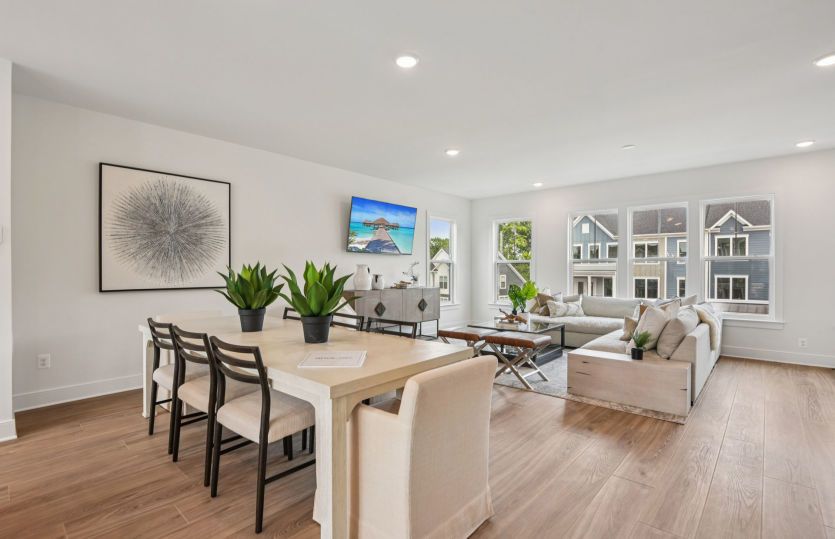 Cafe Overlooks the Gathering Room - Great for Entertaining