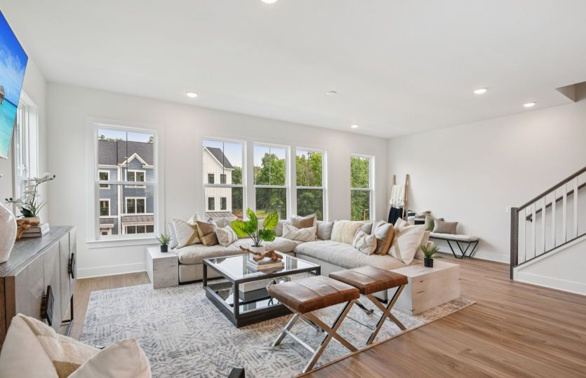 Gathering Room Opens to the Café and Kitchen