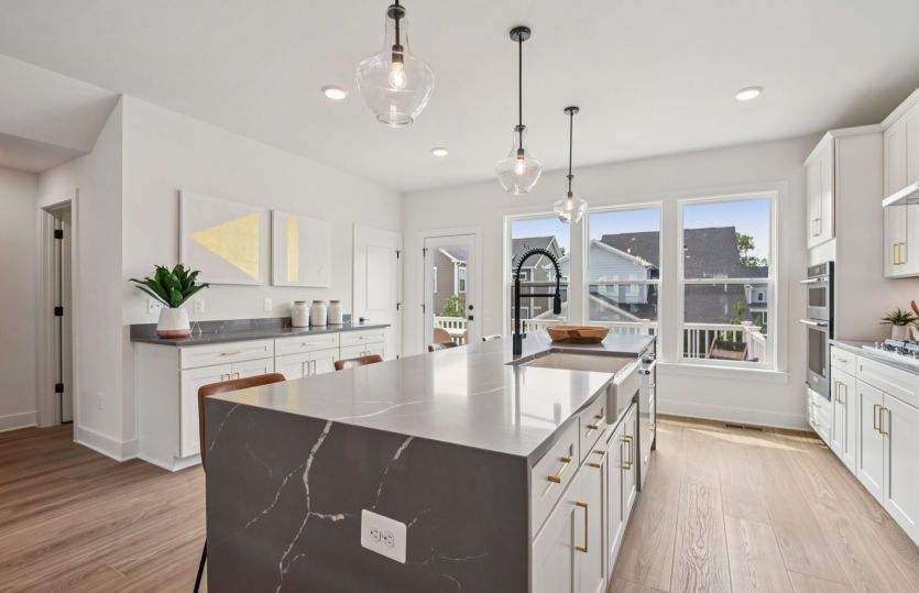 Expansive Island with Optional Cascade Countertop