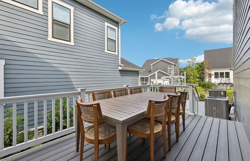 Optional Deck off the Café