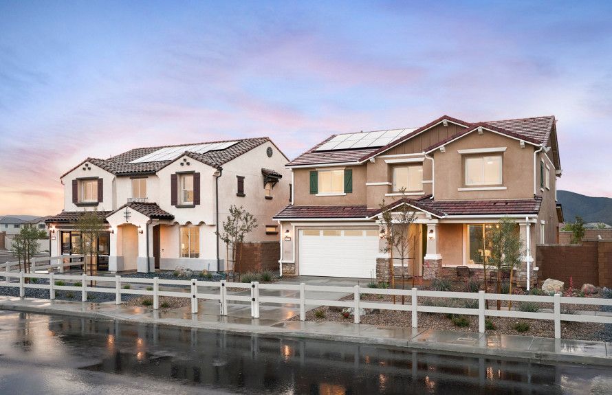 Model Home Exteriors