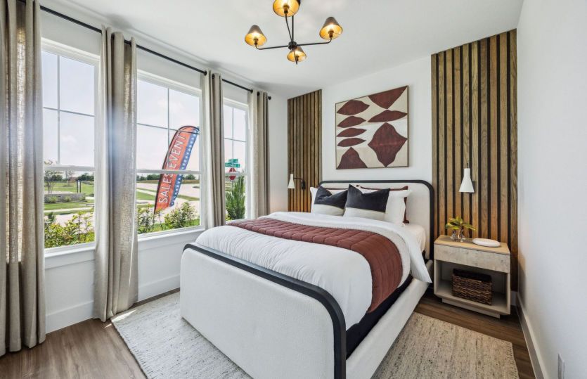 Spacious secondary bedroom