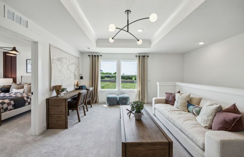 Loft on second floor