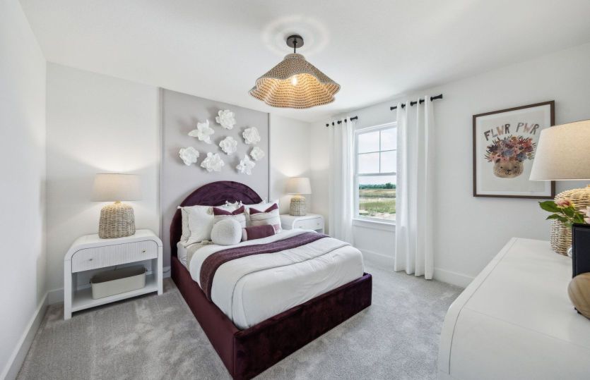 Spacious secondary bedroom