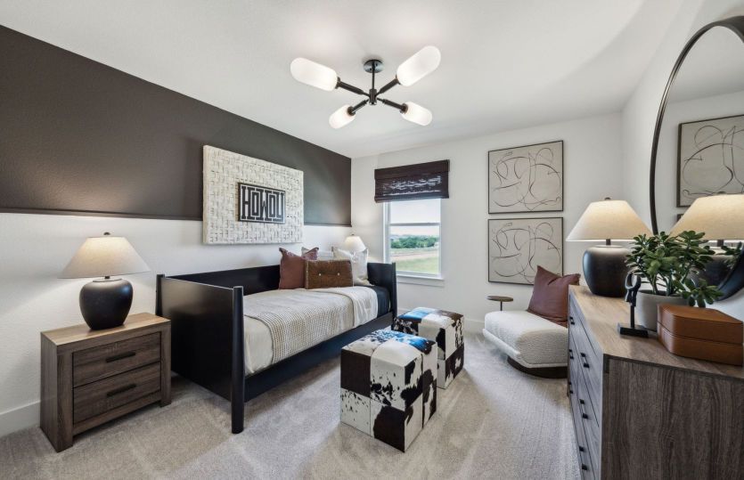 Spacious secondary bedroom