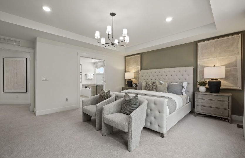 Owner's Suite with Tray Ceiling