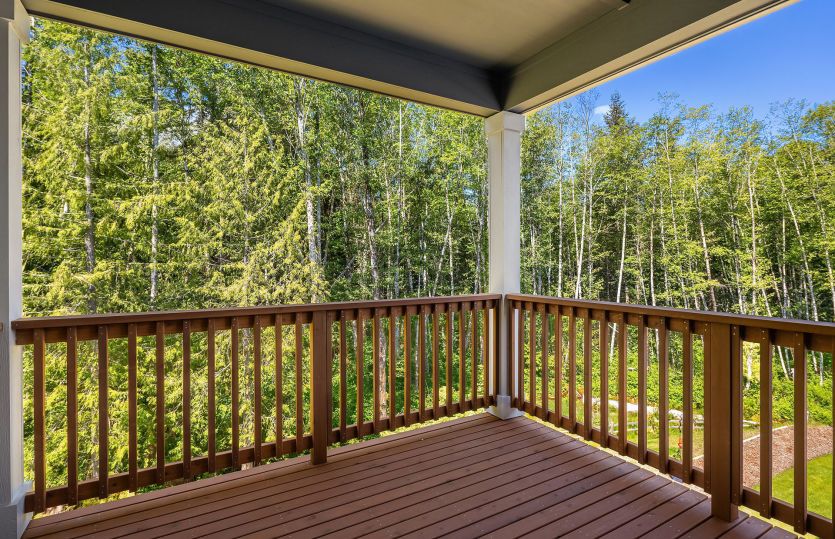 Covered Deck off Main Living