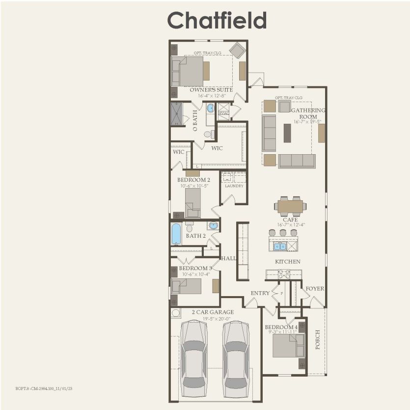 First Floor 4 br / 2 ba