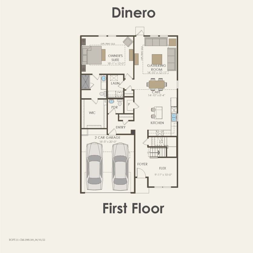 First Floor 4 br / 2.5 ba