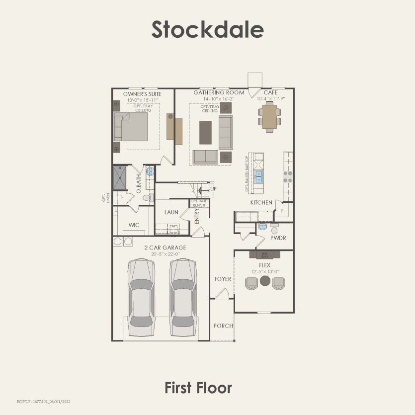 First Floor 4 br / 2.5 ba