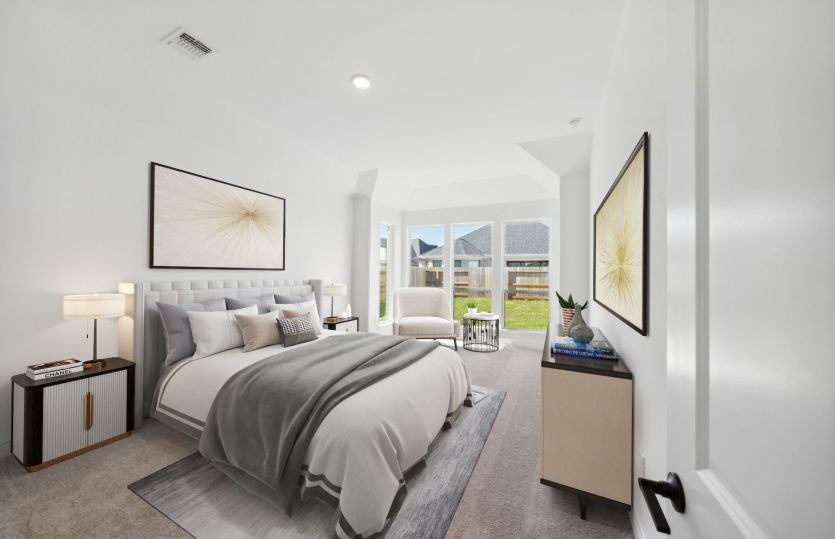 Virtually Staged Owner's Suite
