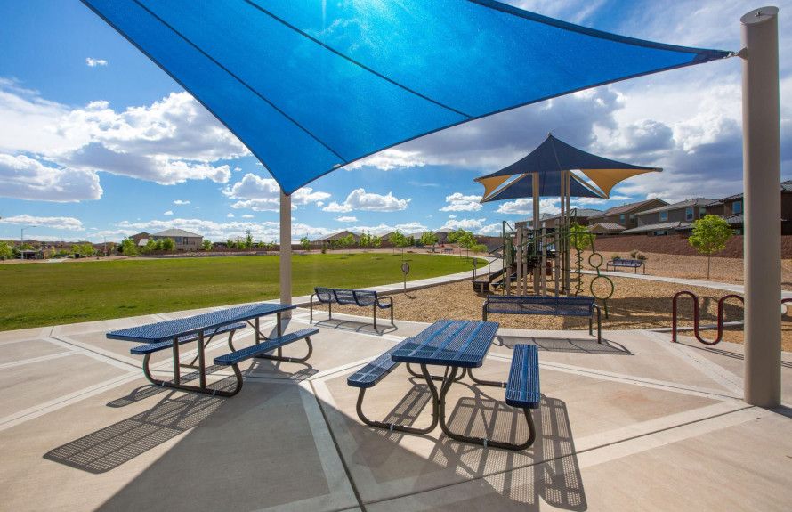 Park with Picnic Tables