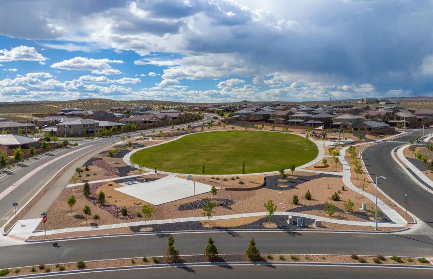 Arial View of Park & Community