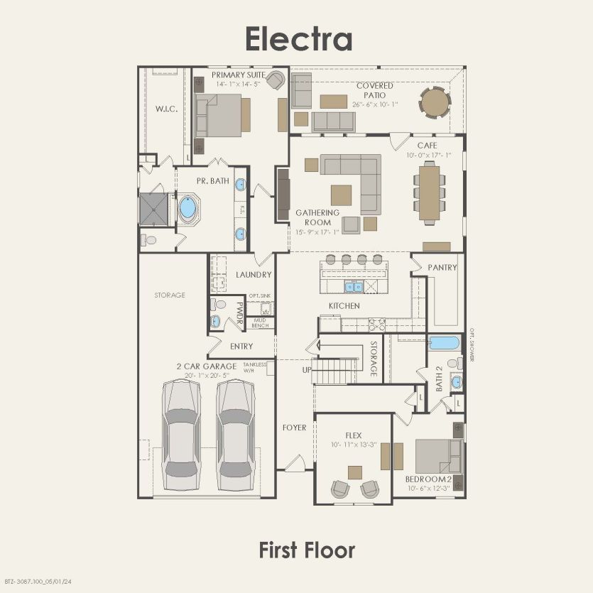 First Floor 4 br / 3.5 ba