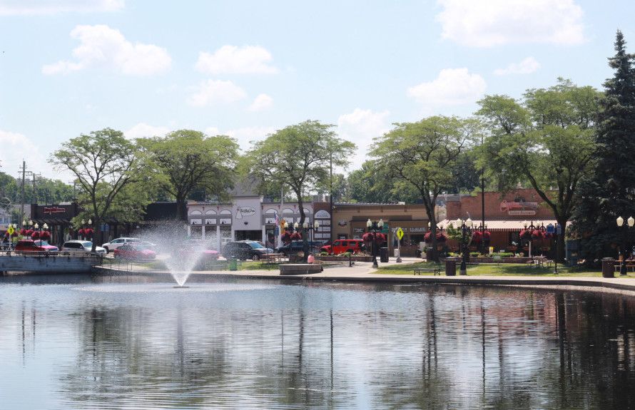 Mill Pond Downtown Brighton