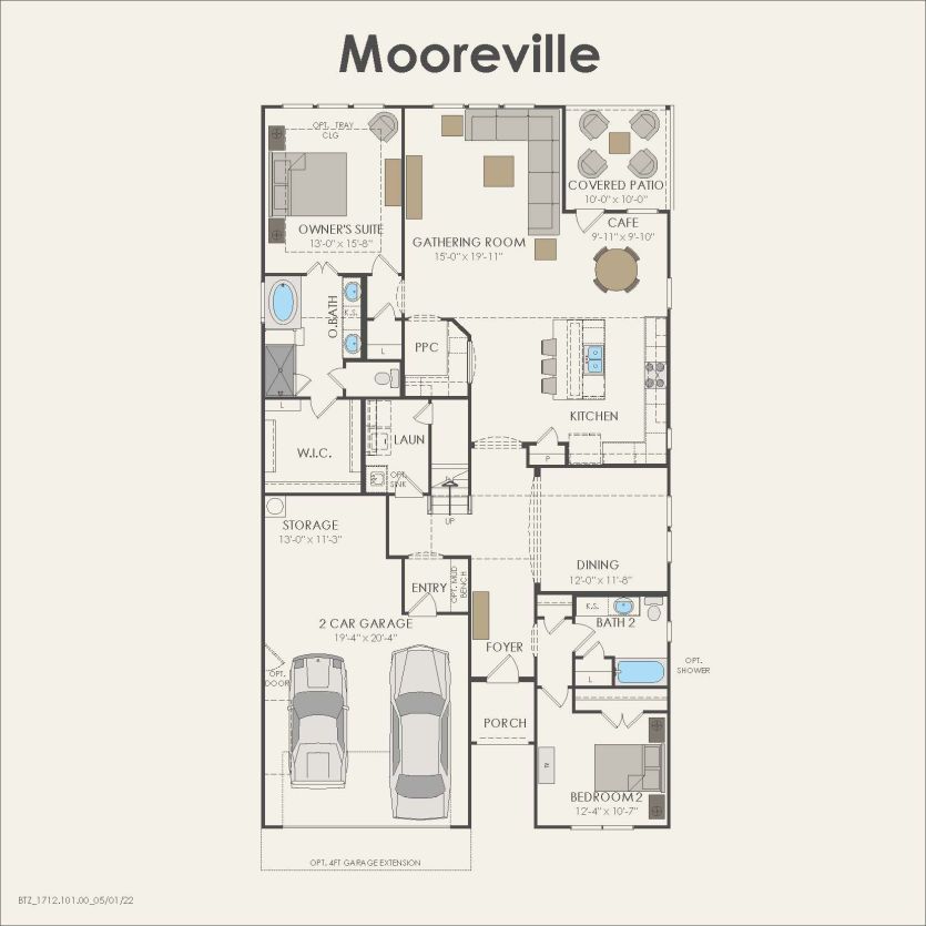 First Floor 4 br / 3 ba