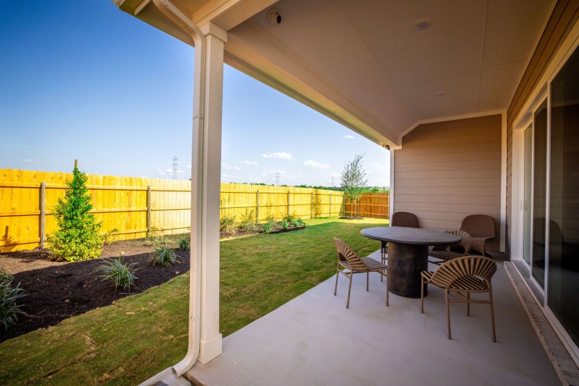 Covered Back Patio