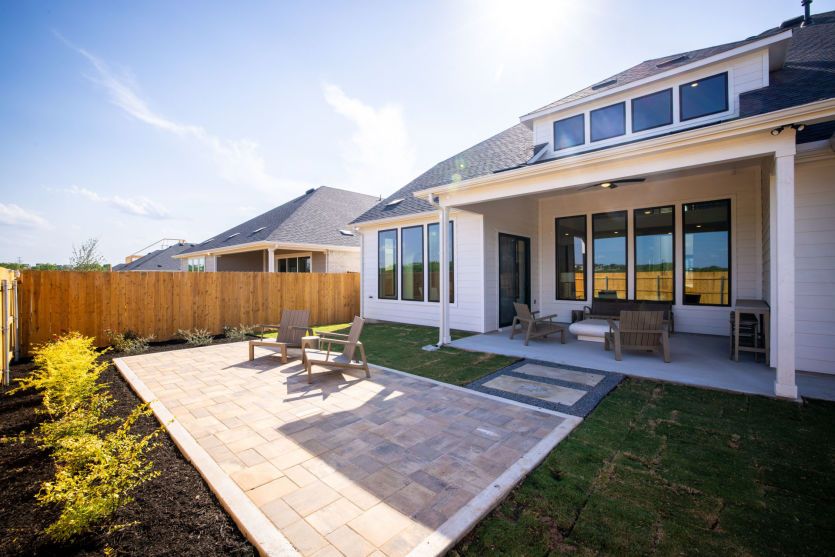 Covered Back Patio