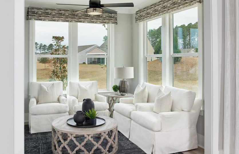 Bring the Outdoors in with a Sunroom for quiet evenings filled with relaxation.