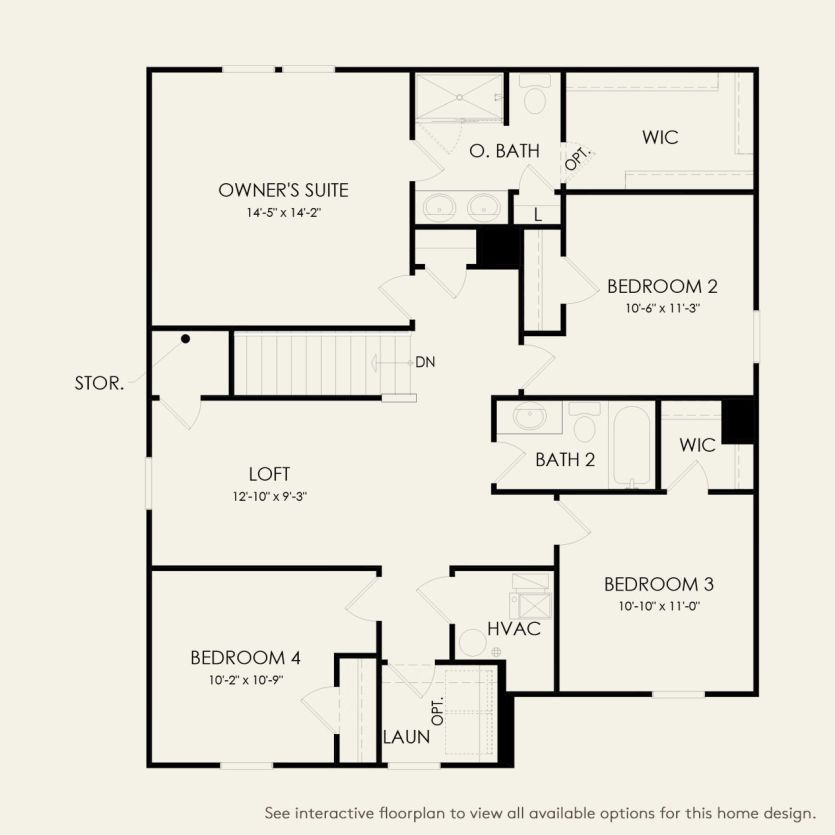 Second Floor 4 br / 2.5 ba