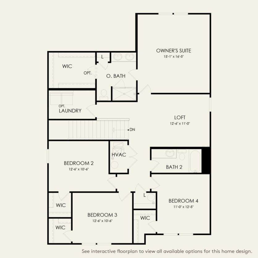 Second Floor 4 br / 2.5 ba
