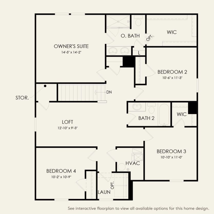 Second Floor 4 br / 2.5 ba