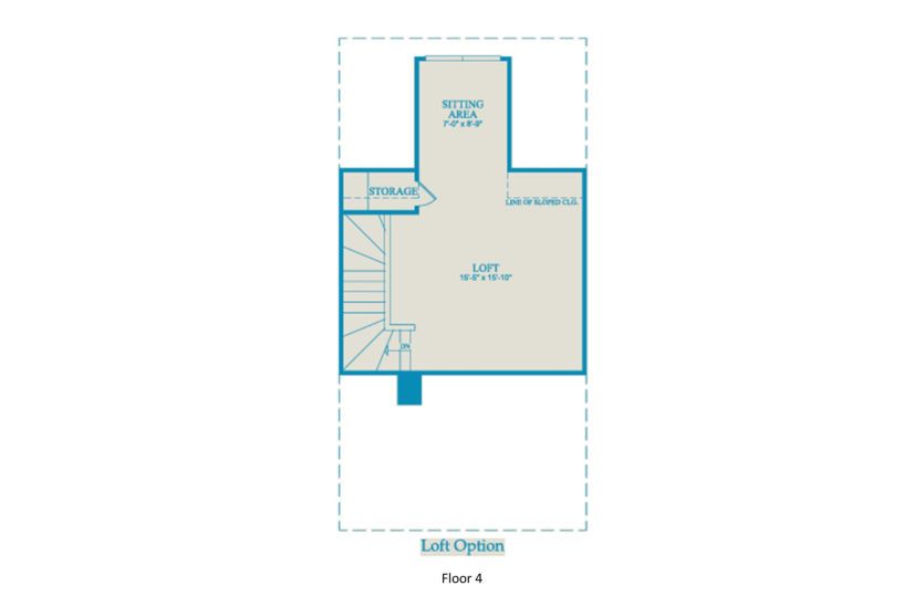 Trenton Floor Plan, Quick Move-In Home, Floor 2